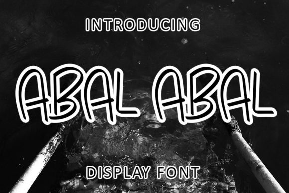Abal Abal: A Robotic Display Font That Elevates Digital Campaigns
