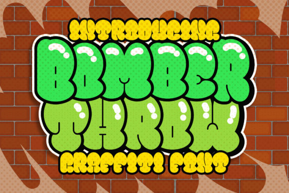 Bomber Throw: A Playful Display Font for Modern Web Design
