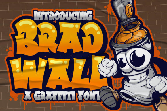 Bradwall: A Fresh Display Font for Creative Editorial Design