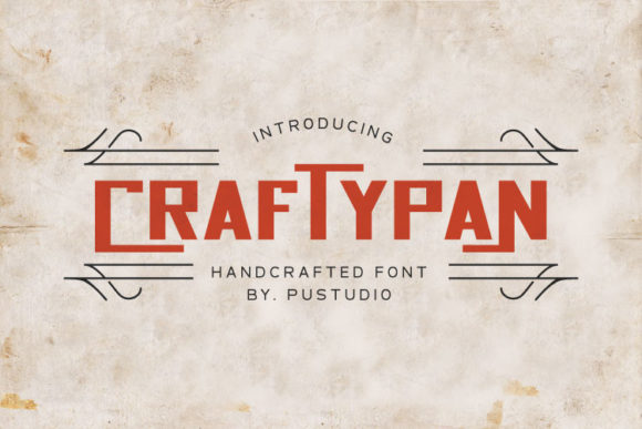 Craftypan: Elevate Your Digital Marketing with a Vintage-Inspired Display Font