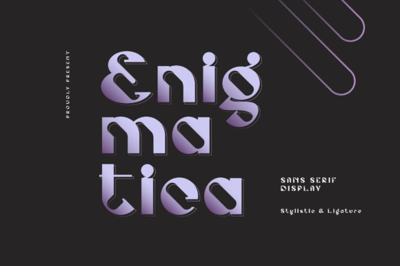 Enigmatica: A Bold Display Font That Elevates Campaign Visuals