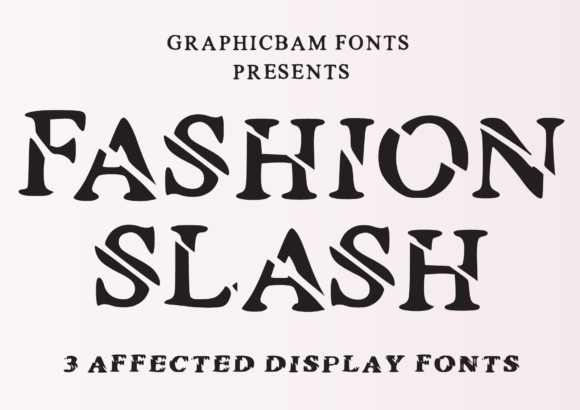 Fashion Slash: A Bold Display Font for Modern Marketing Visuals