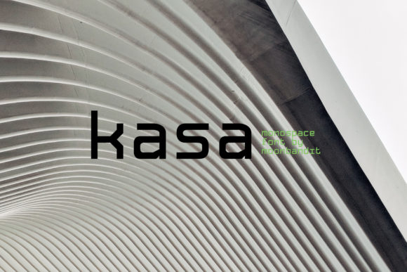 Kasa: A Modern Display Font for Editorial Design and Digital Publishing