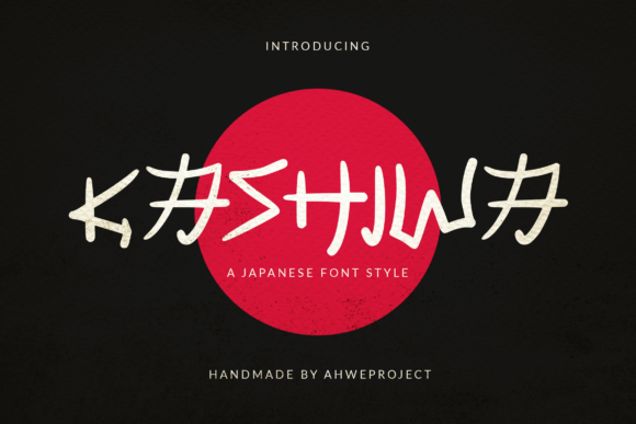 Kashiwa: A Japanese-Inspired Display Font for Modern Editorial Design