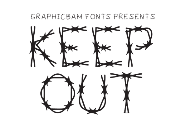 Keep Out Font: A Bold Display Typeface for Modern Web Design Projects