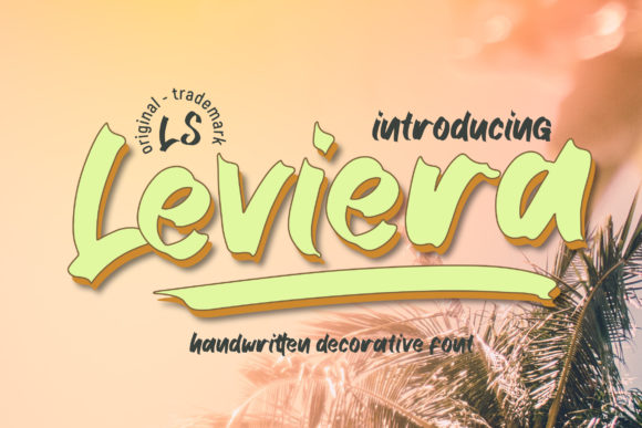 Leviera: A Bold Display Font That Elevates Real Branding Projects