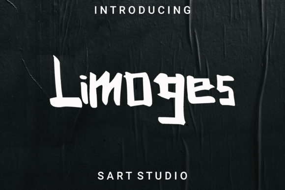 Limoges: A Quirky Display Font That Adds Personality to Handmade Labels, Invitations, and More