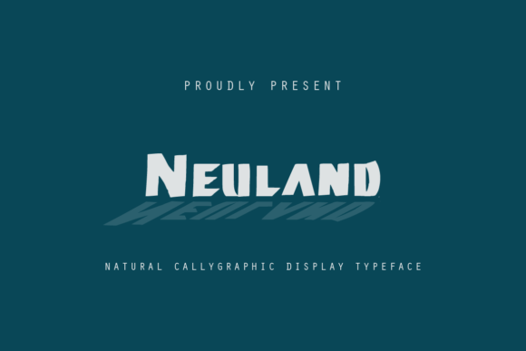 Neuland: A Bold Display Font That Elevates Campaign Visuals