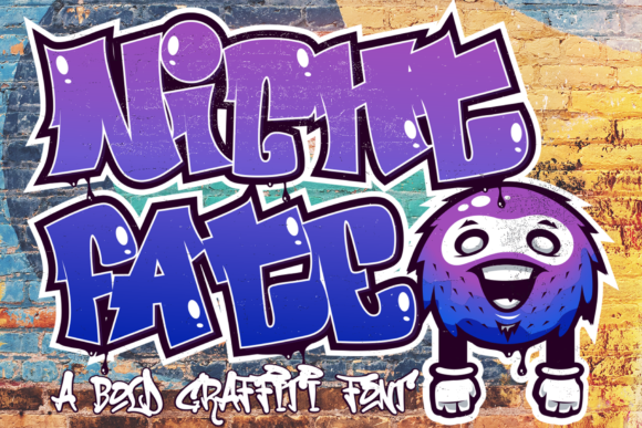 Nightfate: A Bold Display Font for Expressive Editorial Design