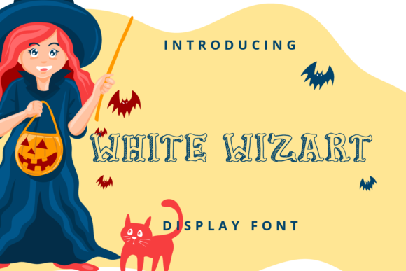 White Wizart: A Display Font That Elevates Small Business Branding