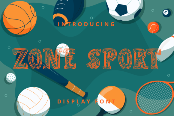 Zone Sport: A Playful Display Font for Lively Editorial Designs